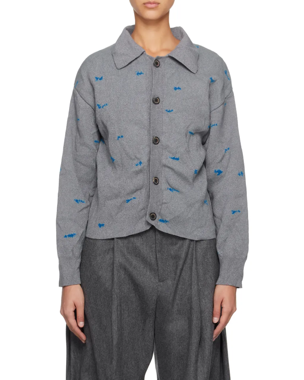 Jacquard Cardigan