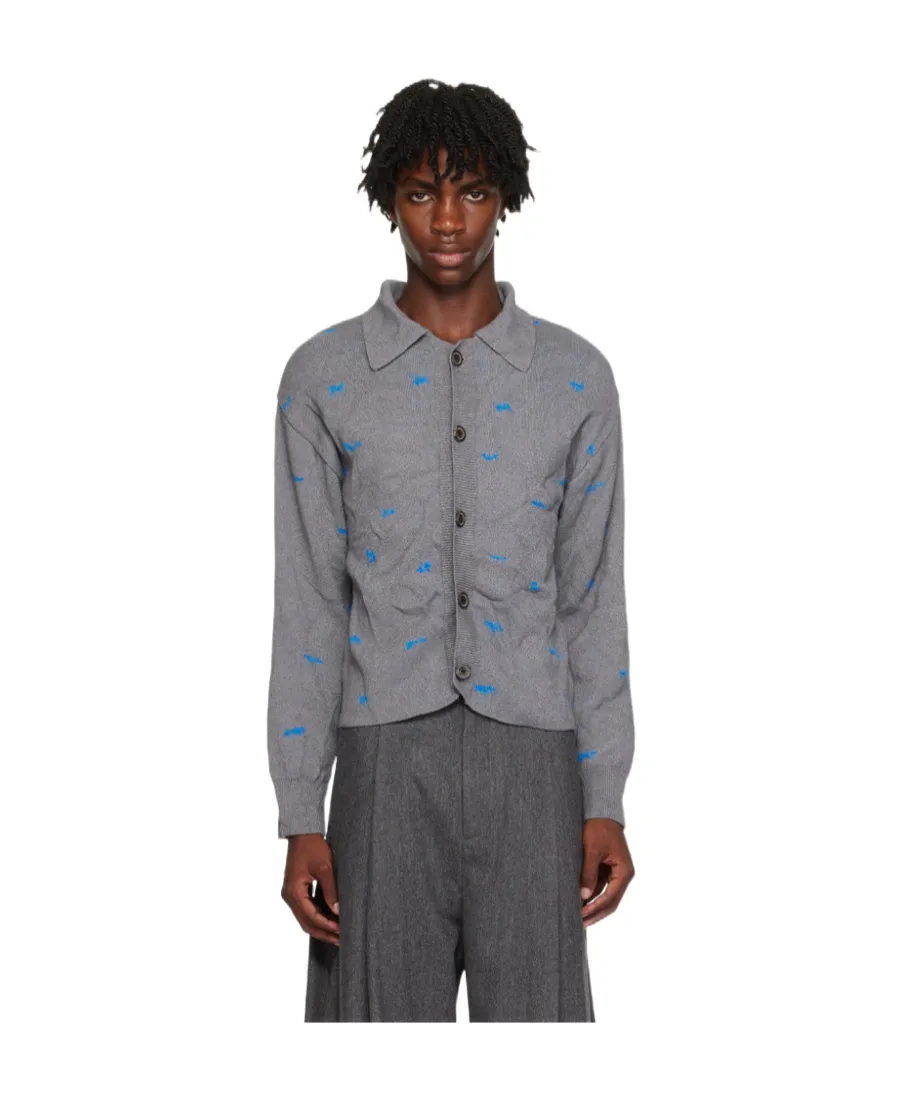 Jacquard Cardigan