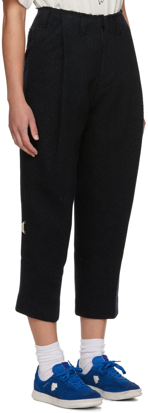 Belt Loop Zipper Casual Pants