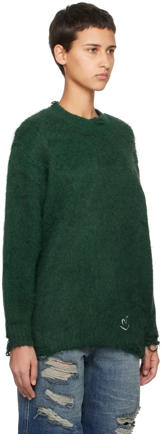Imitation Fleece Knitted Sweater