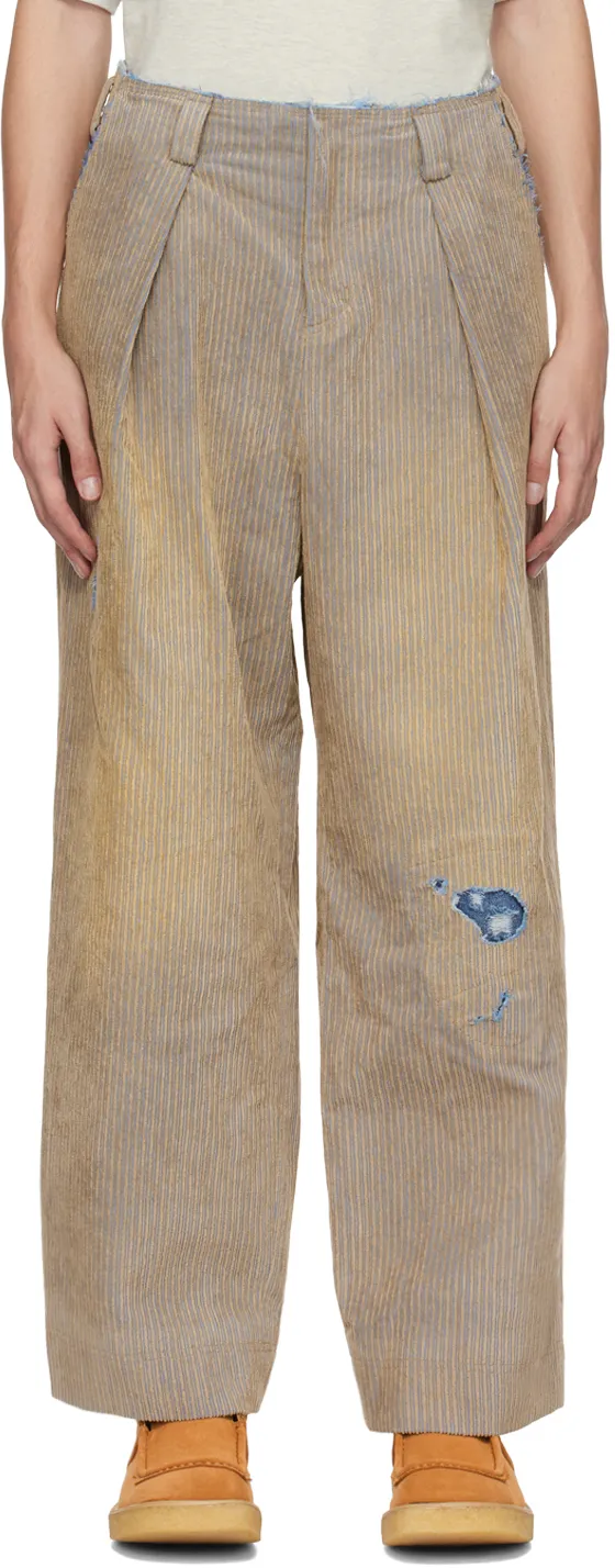 Imitation Design Casual Pants