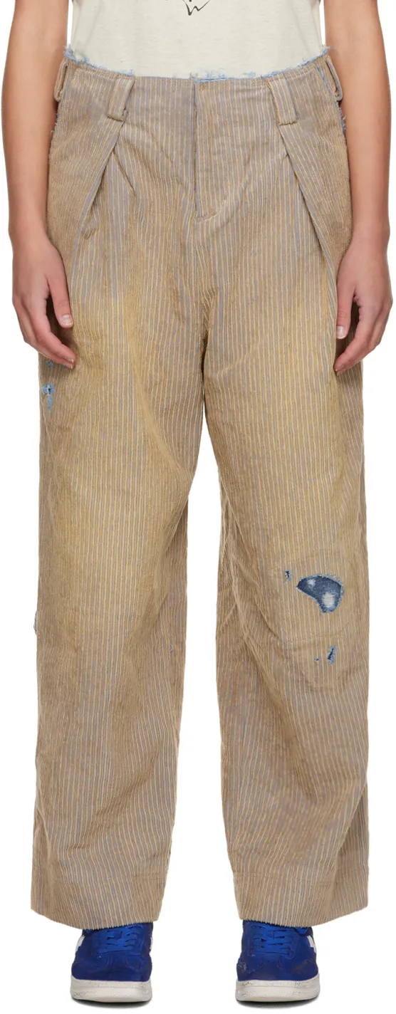 Imitation Design Casual Pants