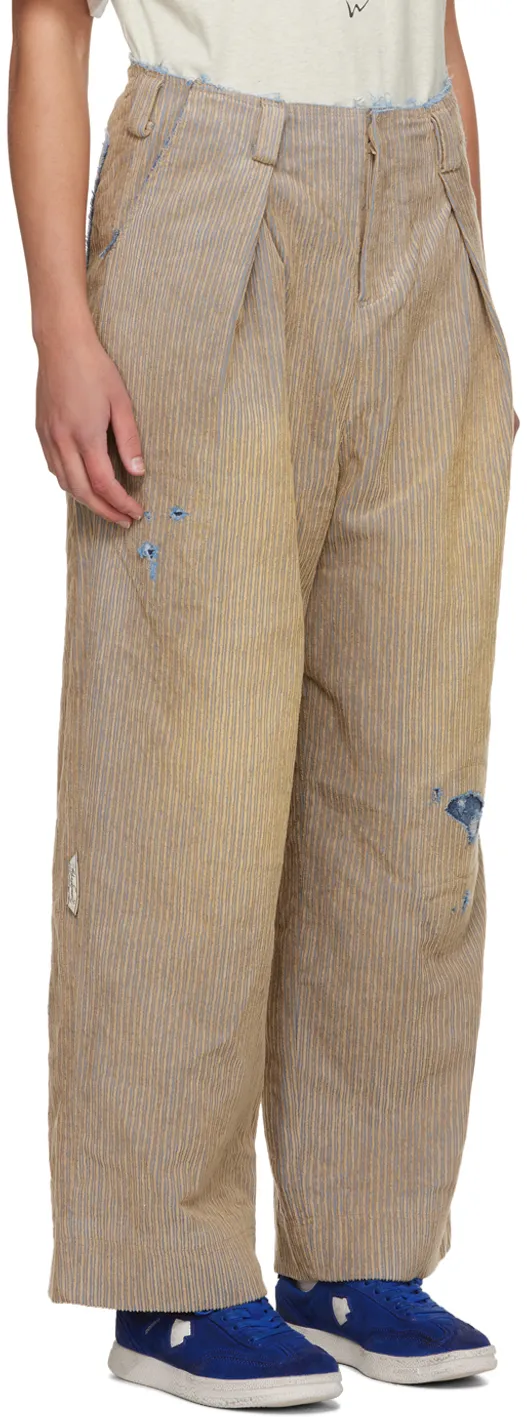 Imitation Design Casual Pants