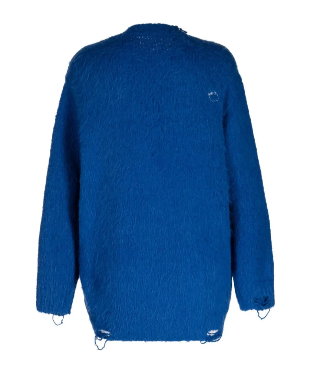 Imitation Fleece Knitted Sweater