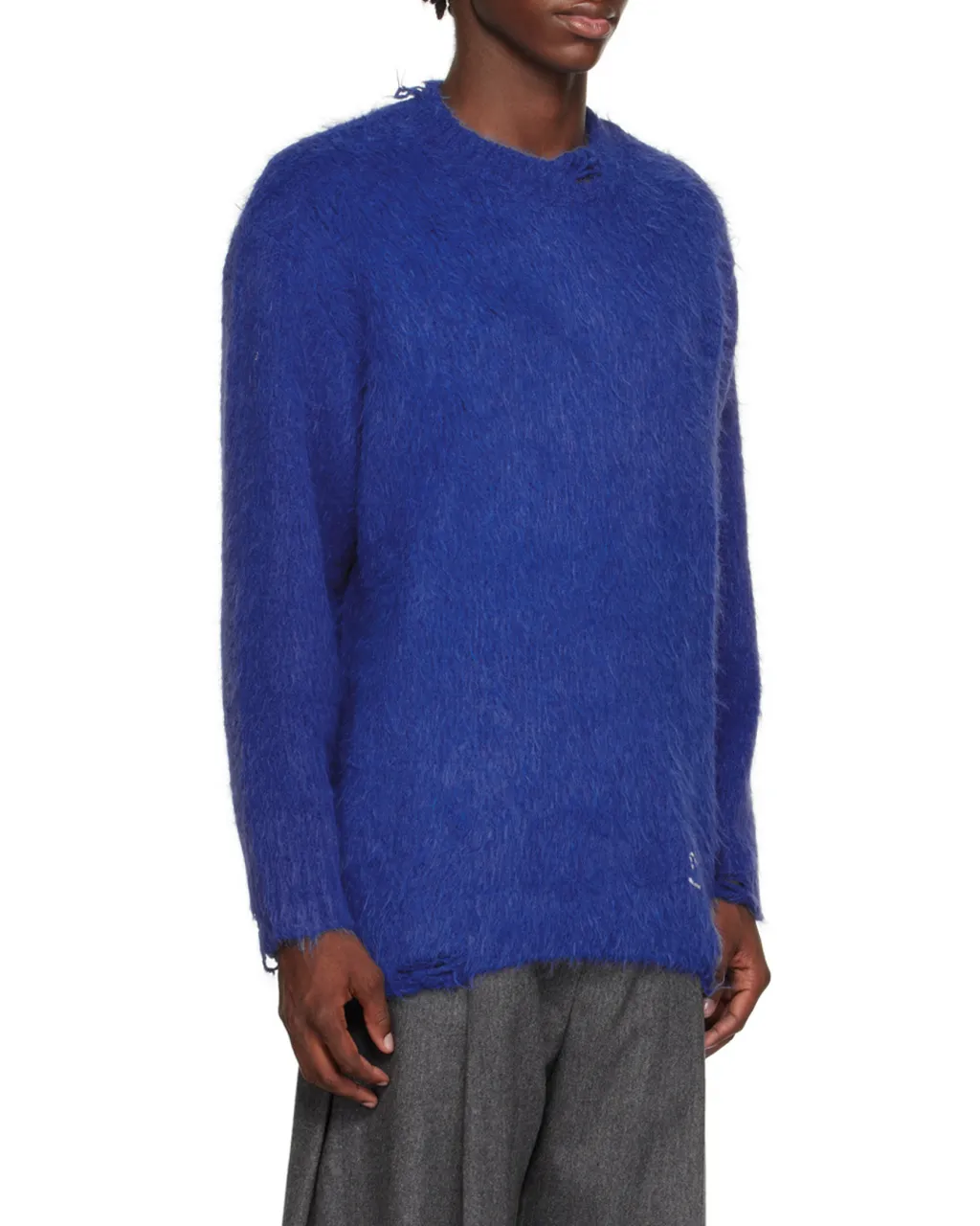 Imitation Fleece Knitted Sweater
