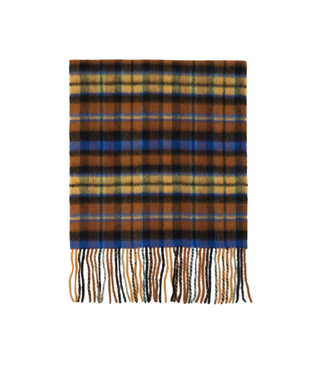 Tartan Fringed Scarf