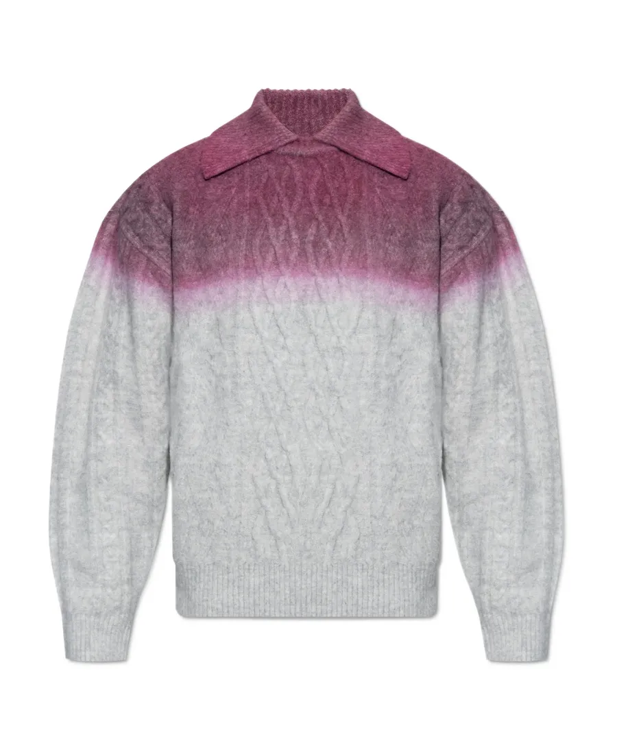 Knit Sweater With Collar