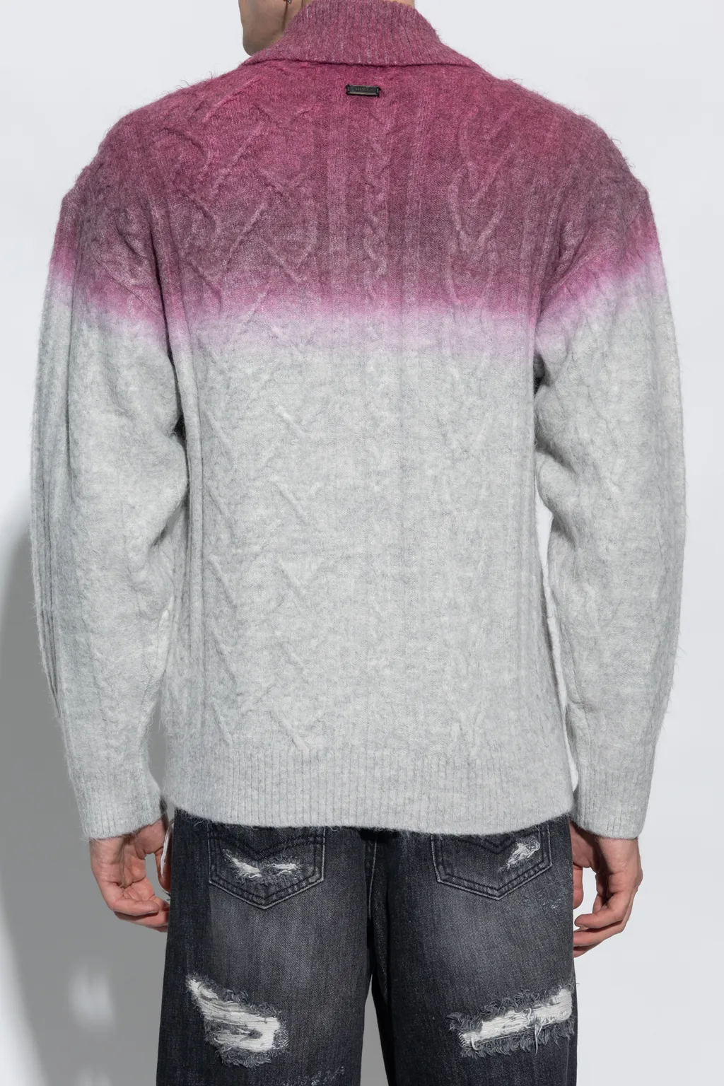 Knit Sweater With Collar