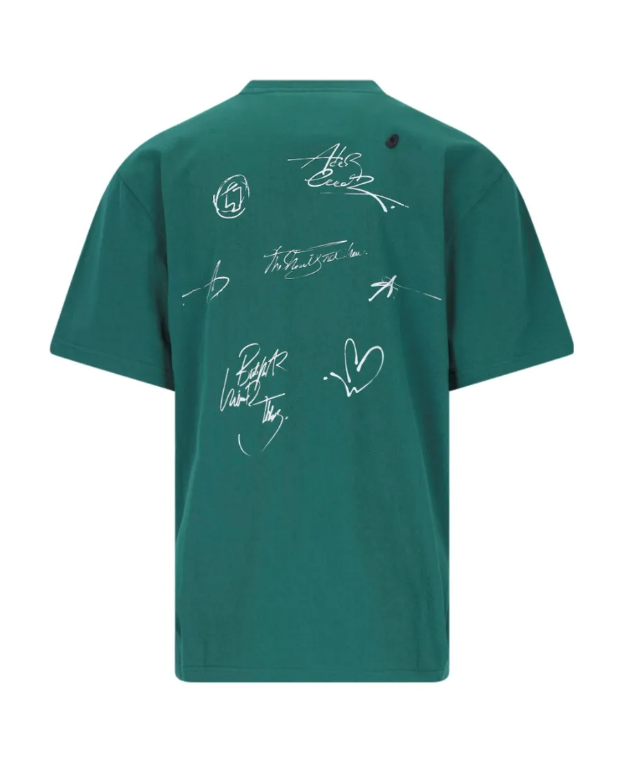 Short-Sleeved Round Collar T-Shirt