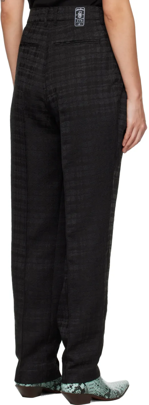 Belt Loop Zipper Casual Pants