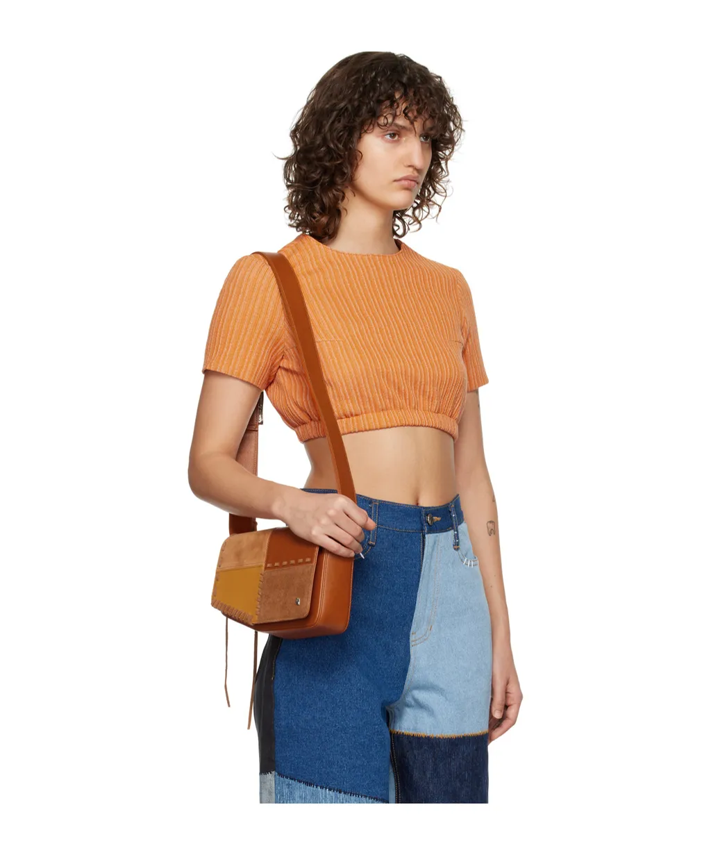 Round Collar Short T-Shirt