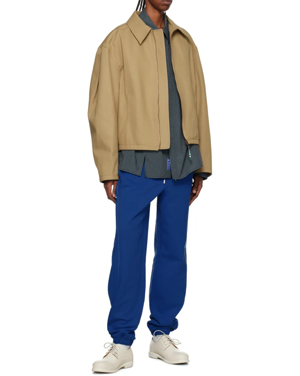 Drawcord Elastic Waist Sweatpants