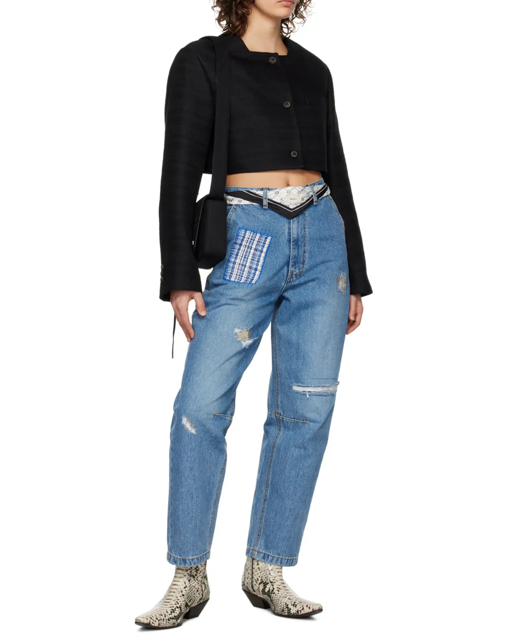 Make Old Jeans With Logo