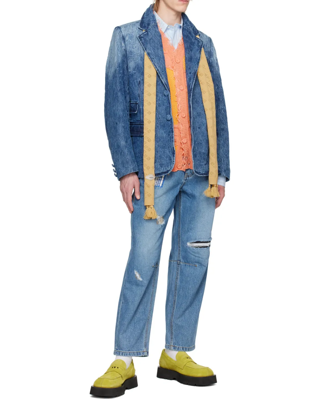 Make Old Jeans With Logo