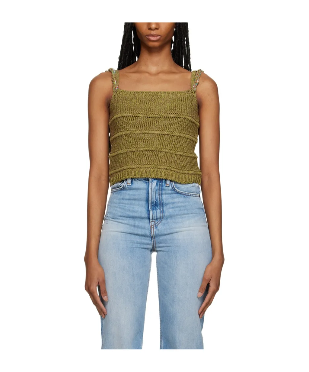 Knitted Square Collar Sling