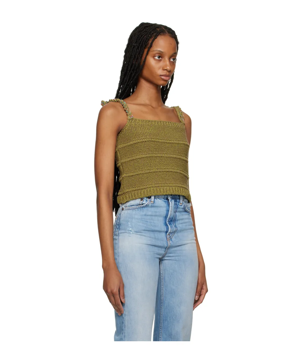 Knitted Square Collar Sling