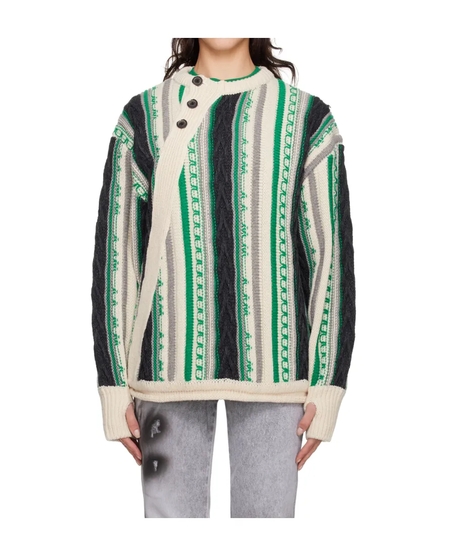 Button Detail Sweater