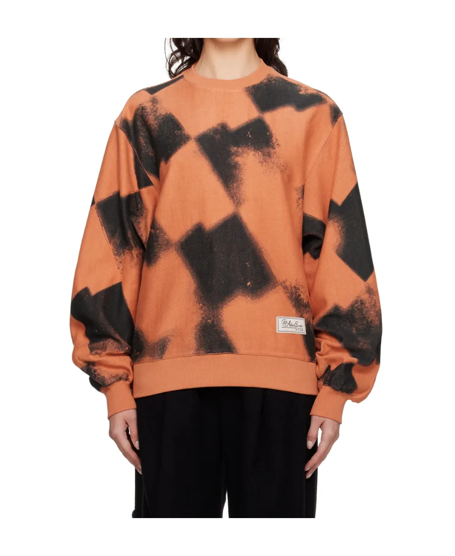Round-Necked Printed Sweater