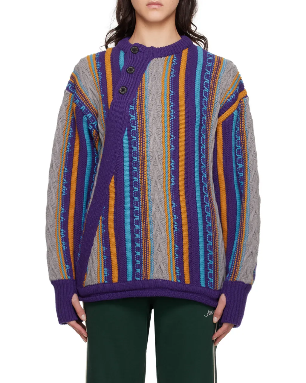 Button Detail Sweater