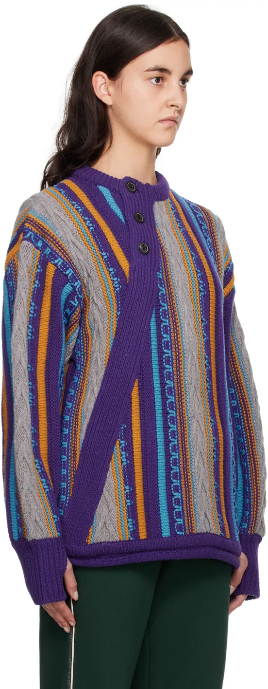 Button Detail Sweater