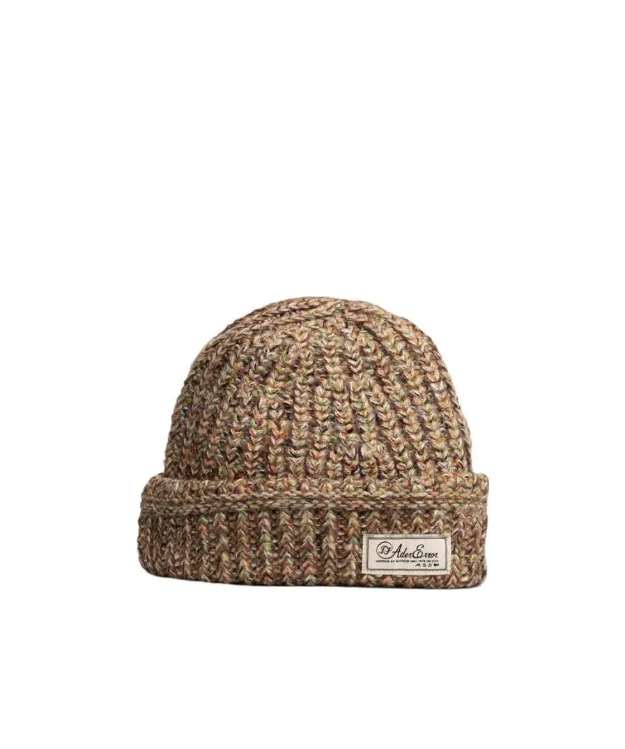 Patch Knitted Hat