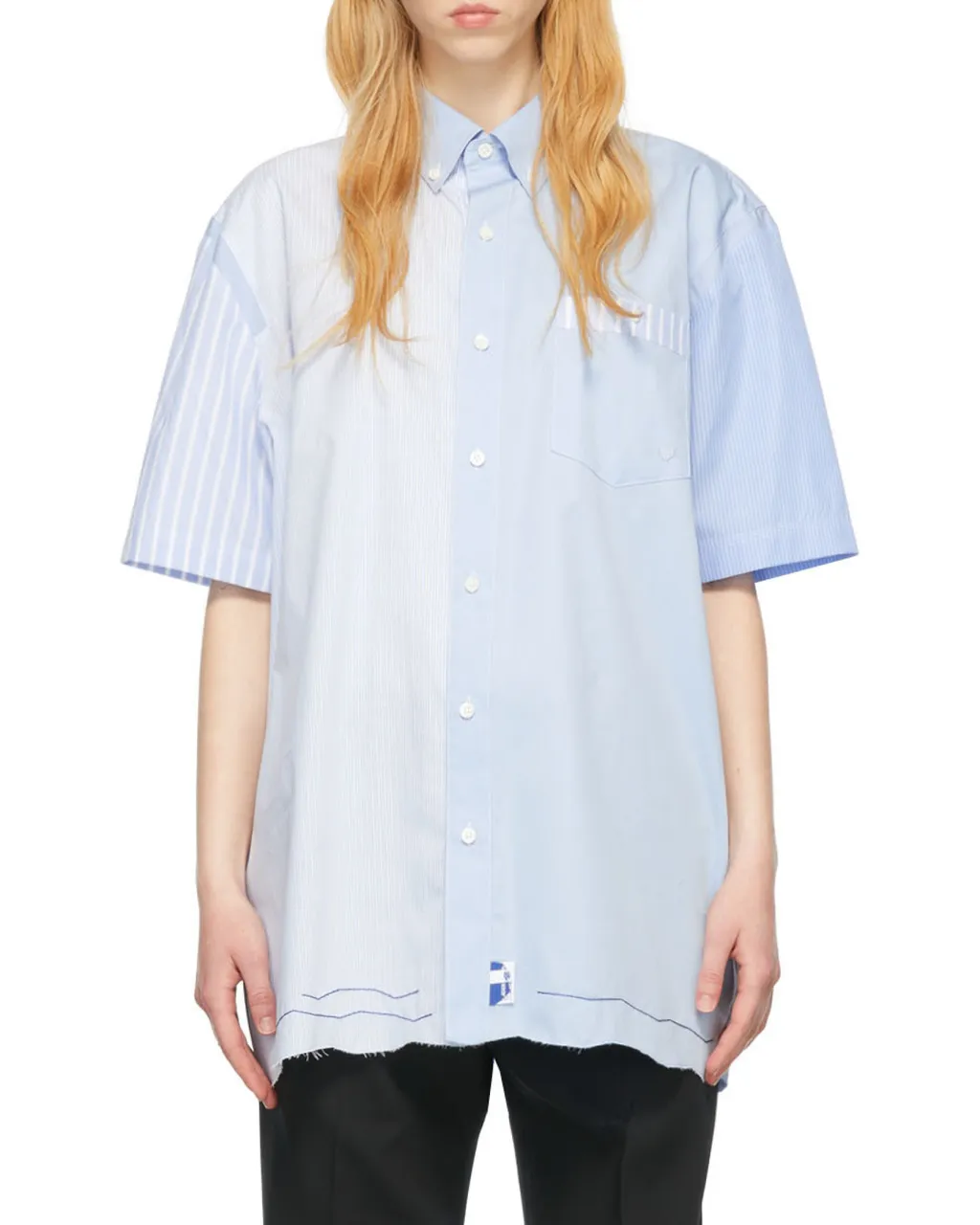 Logo Double Short-Sleeved Shirt