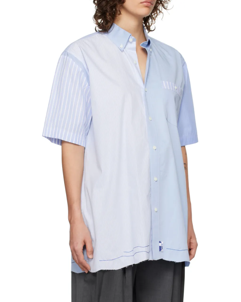 Logo Double Short-Sleeved Shirt