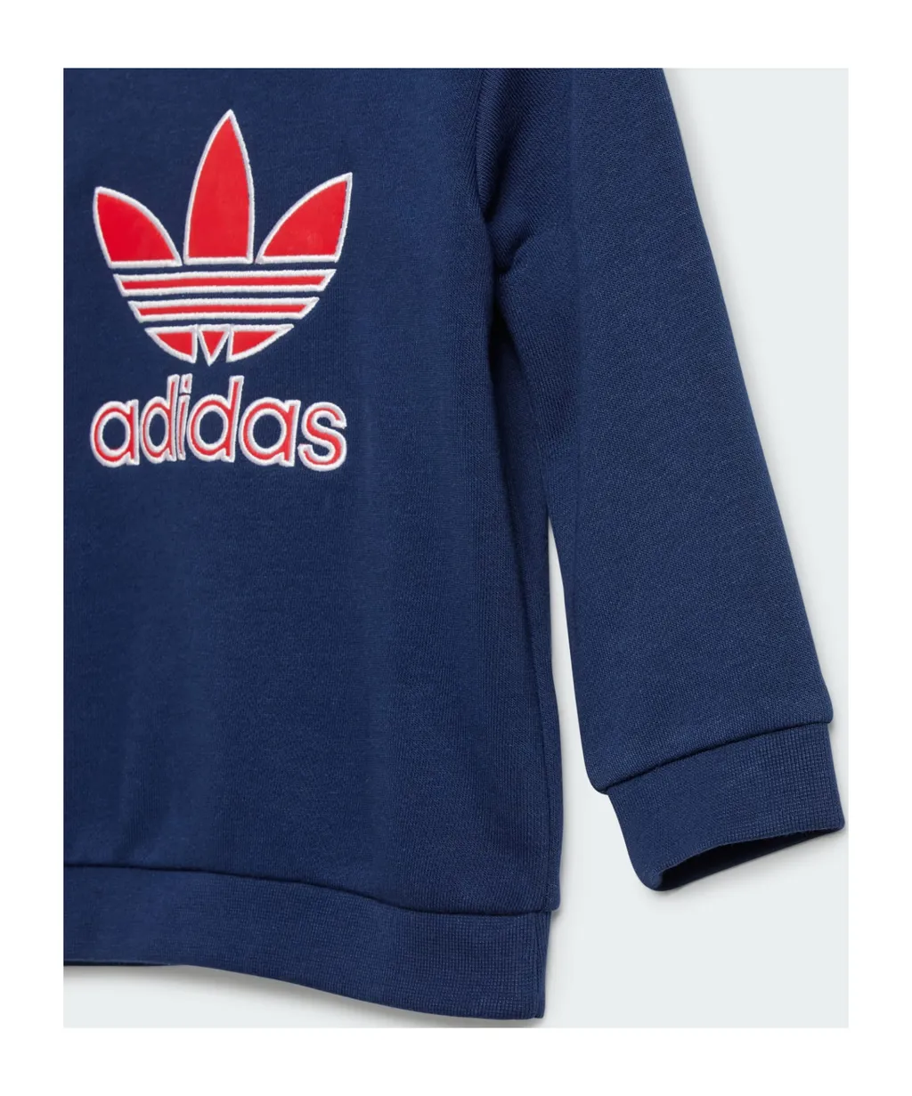 Long-Sleeved Hoodie And Sweatpants Two-Piece Set