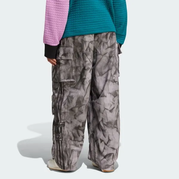 Camouflage-Print Cargo Trousers