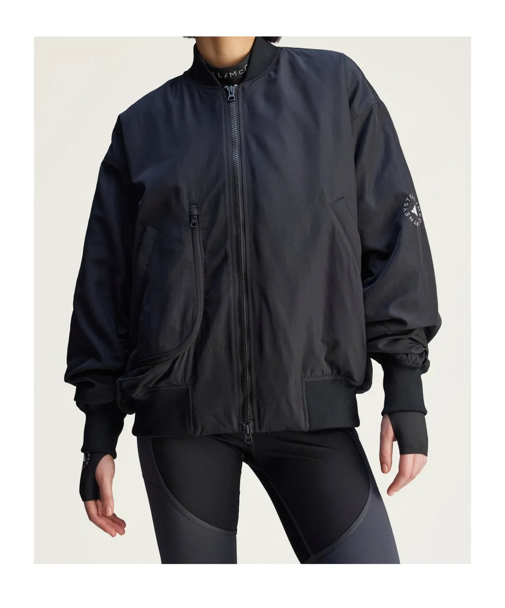 True Nature Woven Bomber Jacket