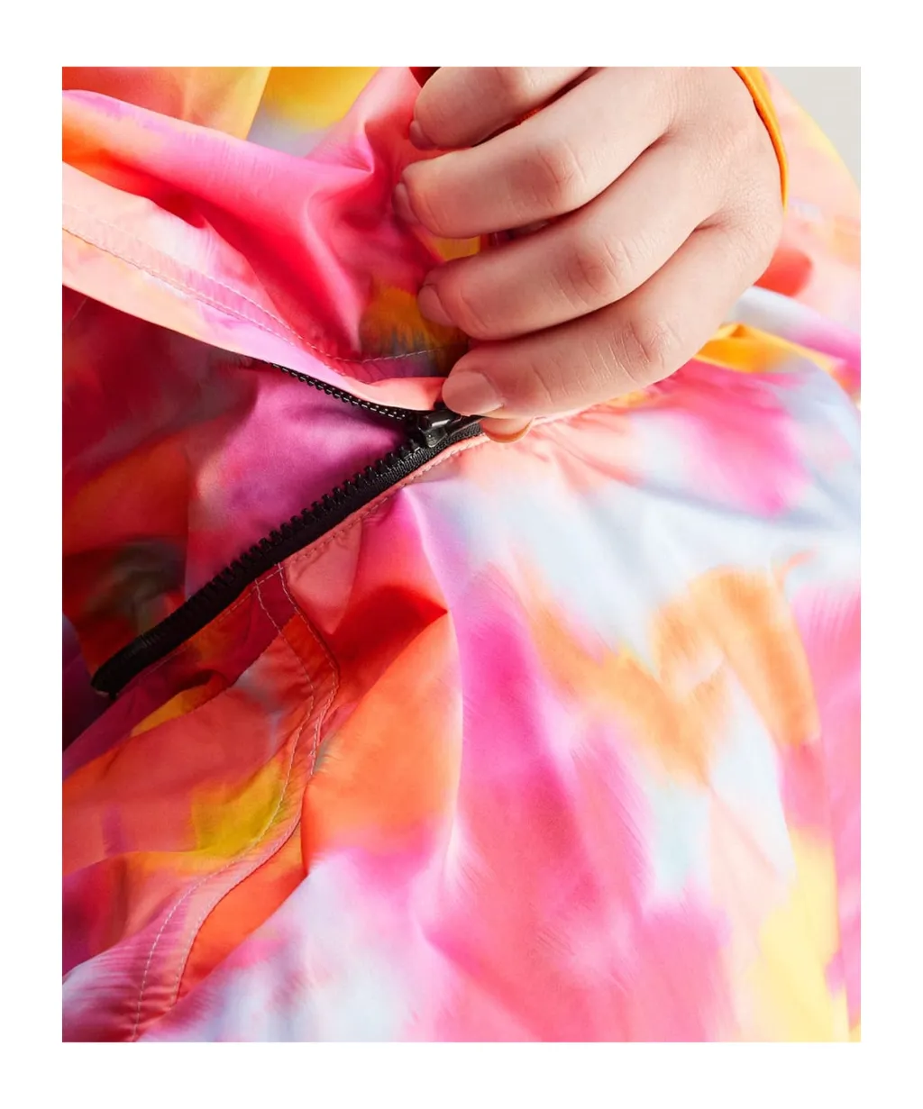Printed Windbreaker
