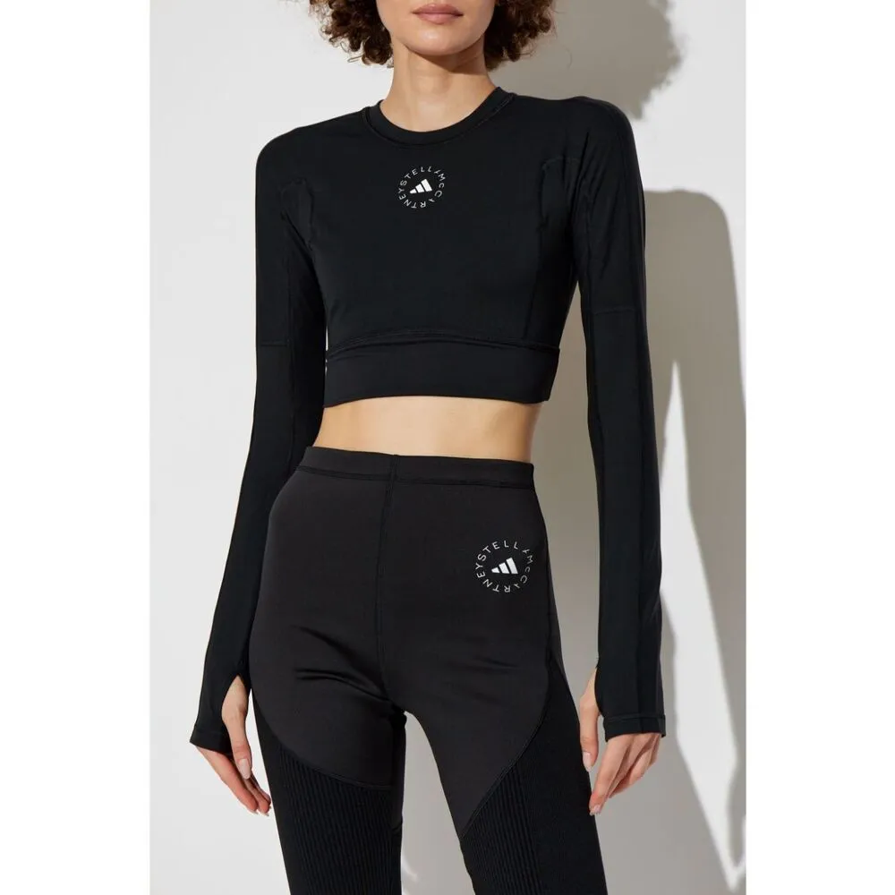 Logo-Printed Sports Top