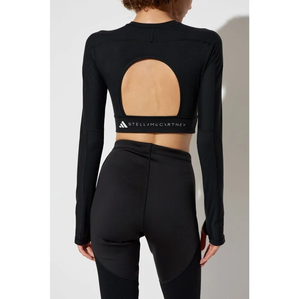 Logo-Printed Sports Top