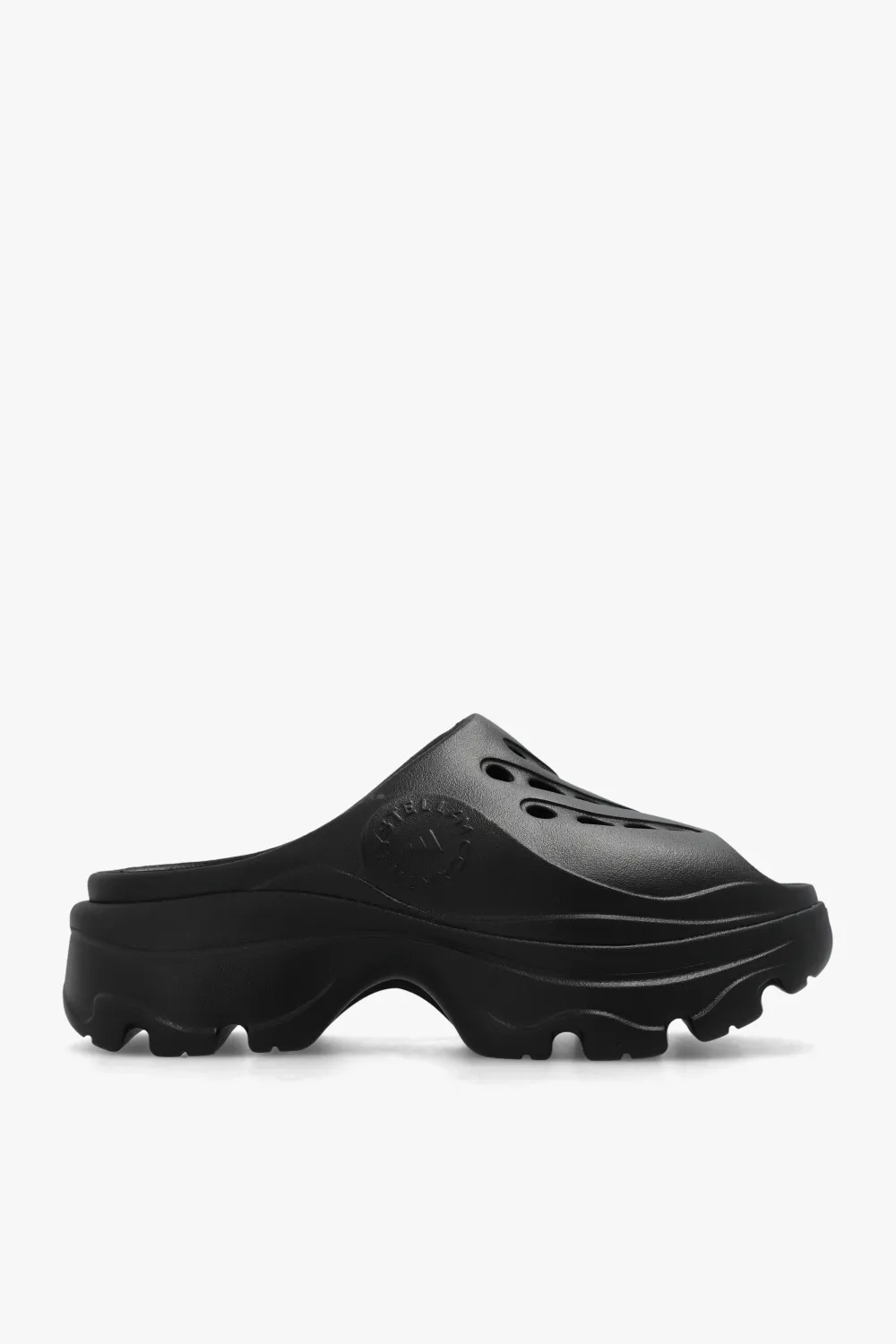Logo Embossed Platform Clogs