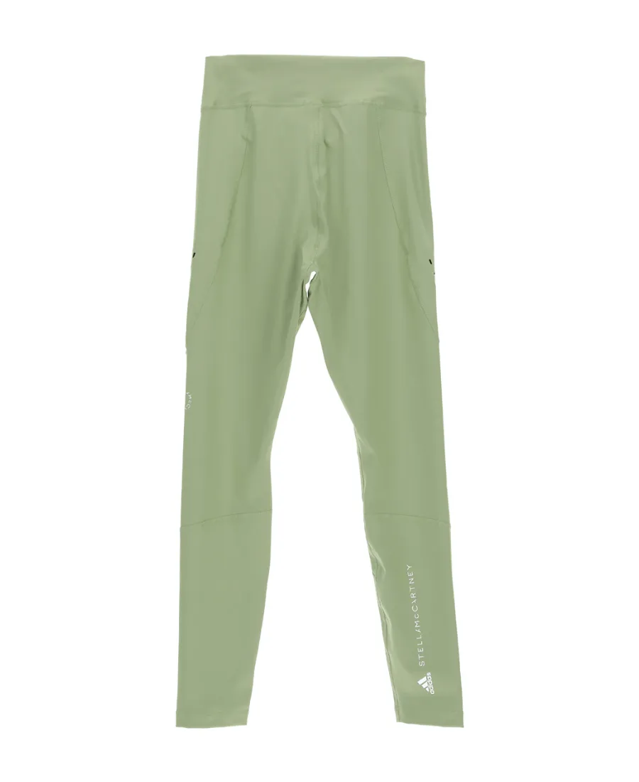 Logo Printed High-Waisted Leggings