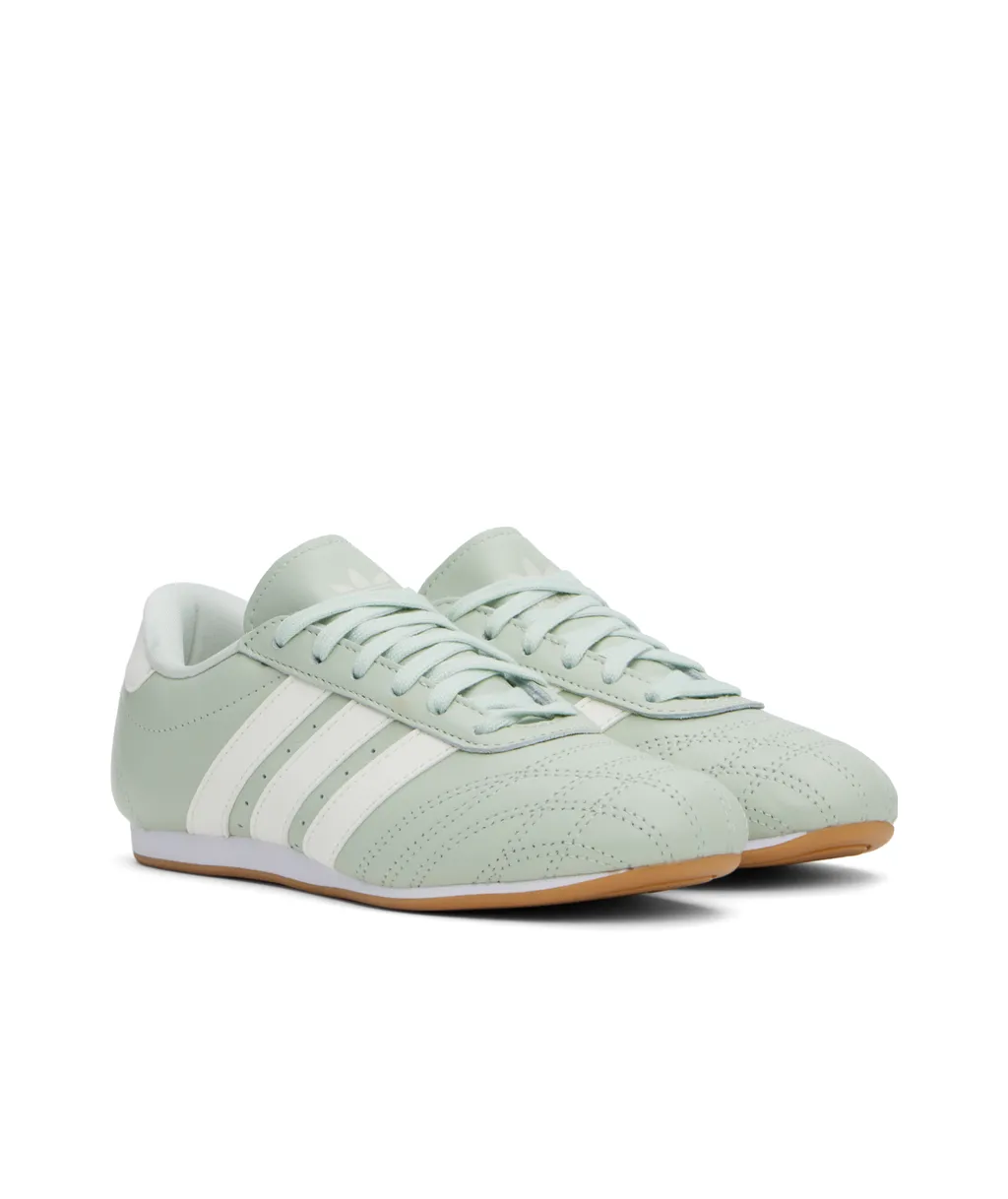 Taekwondo La Three-Stripe Leather Sneakers