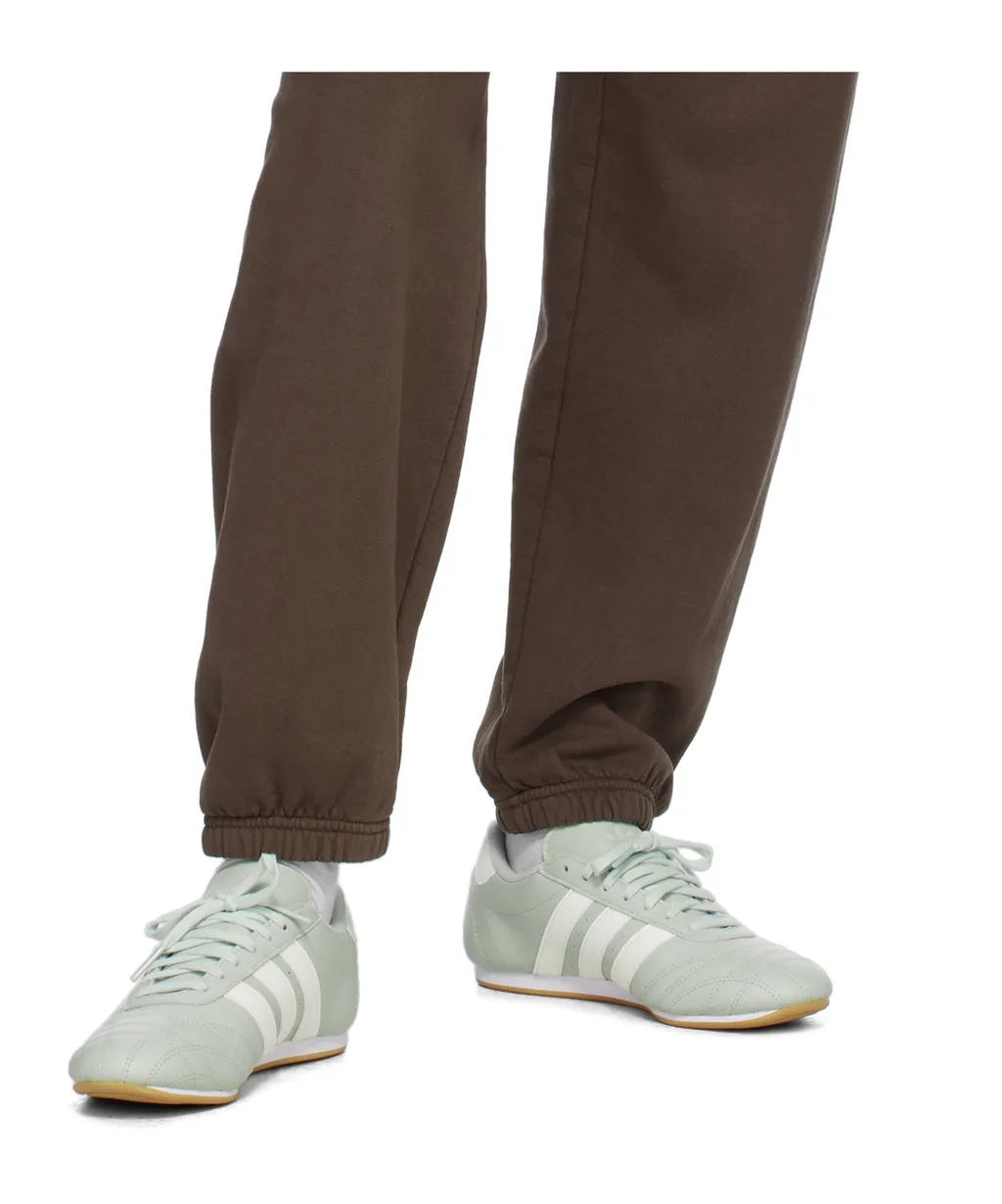 Taekwondo La Three-Stripe Leather Sneakers