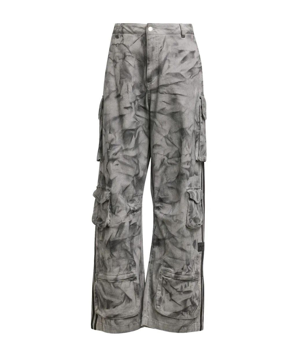 Camouflage-Print Cargo Trousers