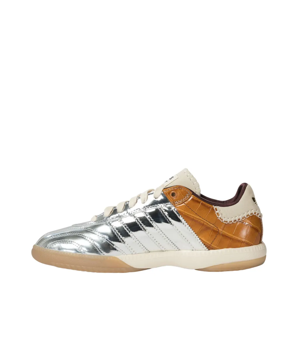 Samba Embossed Metallic Sneakers