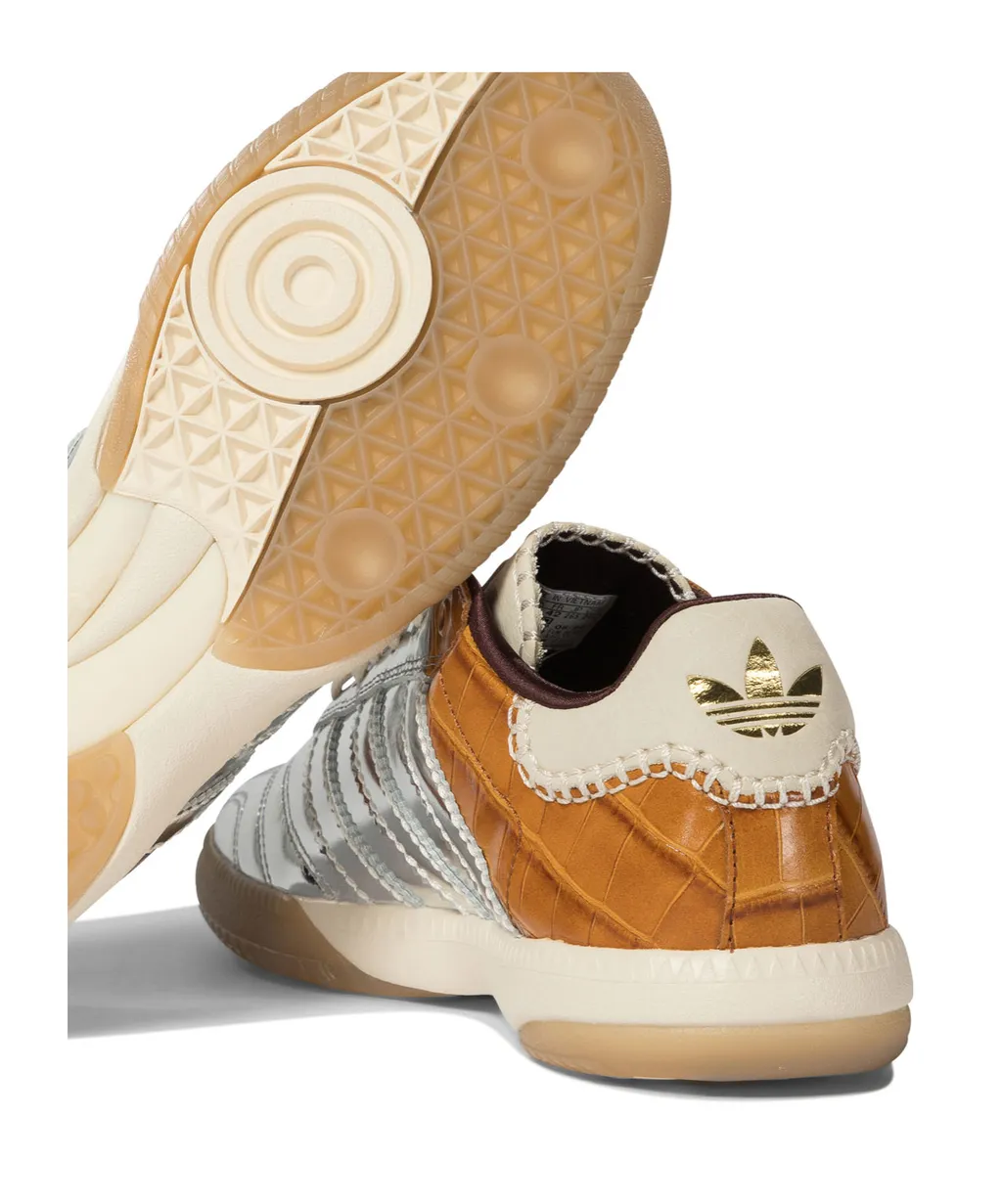 Samba Embossed Metallic Sneakers