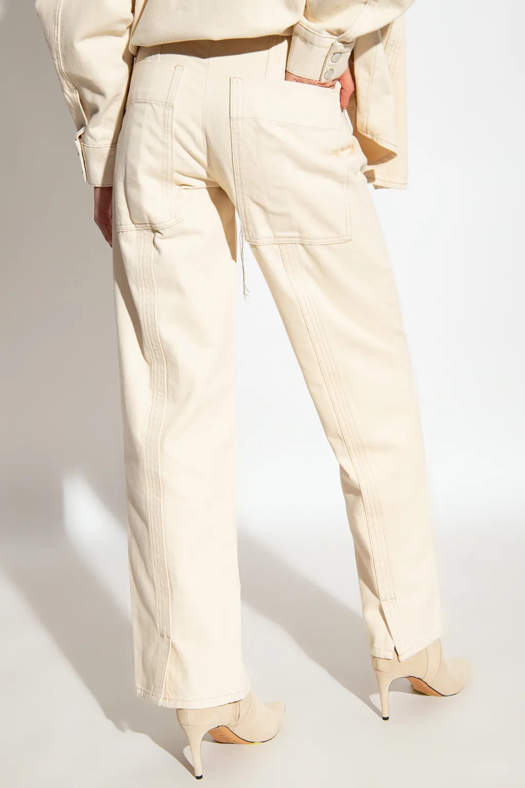 Tailored High-Waist Jeans