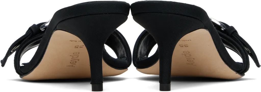Ilvy Eyelet Grosgrain High Heel Sandals