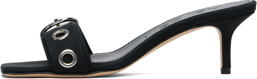 Ilvy Eyelet Grosgrain High Heel Sandals