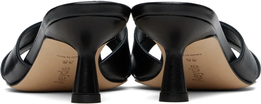 Vero Leather High-Heeled Sandals