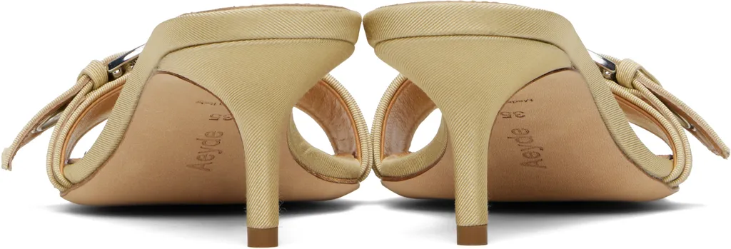 Ilvy Eyelet Grosgrain High Heel Sandals