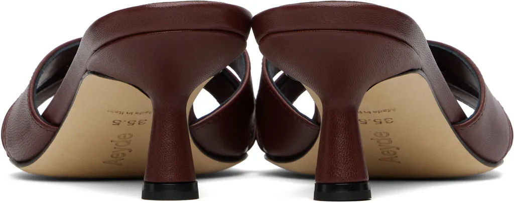 Vero Leather High-Heeled Sandals