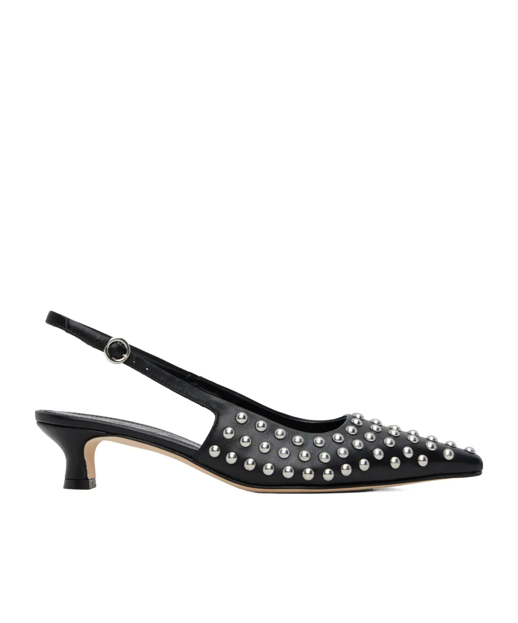 Catrina Studded Heel Pumps