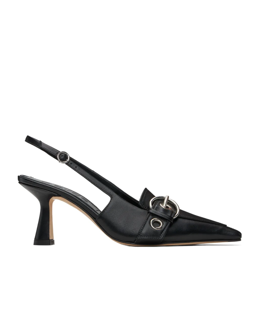 Tara Eyelet High Heel Sandals