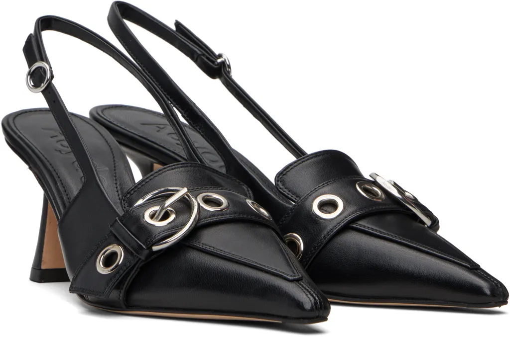 Tara Eyelet High Heel Sandals