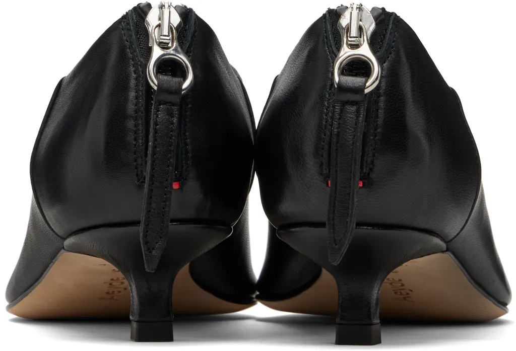Virun Pointed-Toe Kitten-Heel Boots